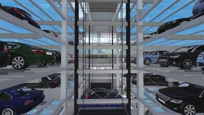 Stapling parkeringssystem